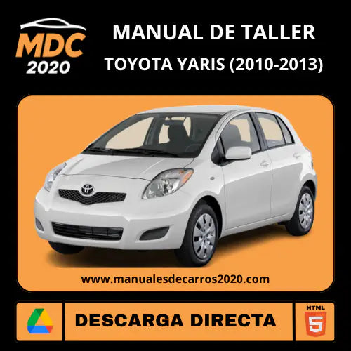 Manual de Taller y Diagramas Toyota Yaris (2010-2013)