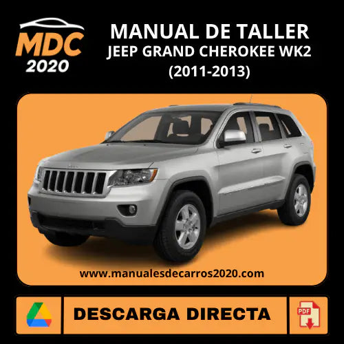 Manual Taller y Servicio Jeep Grand Cherokee WK2 (2011-2013)