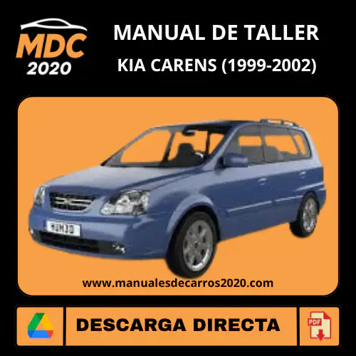 Manual de Taller y Diagramas Kia Carens (1999-2002) PDF