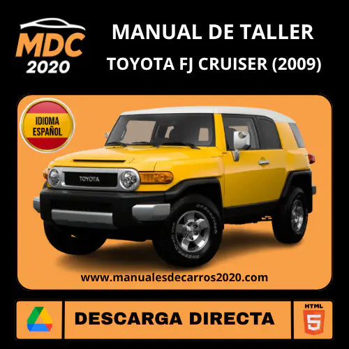 Manual de Taller y Servicio Toyota FJ Cruiser 2009 Español