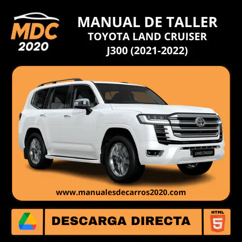 Manual de Reparación Toyota Land Cruiser J300 (2021-2022)