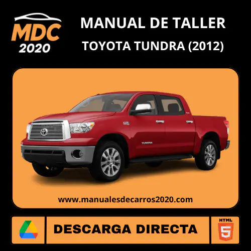 Manual de Reparación y Diagramas Toyota Tundra (2012)