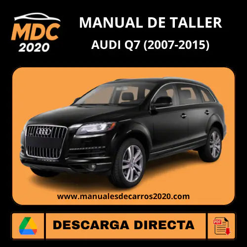 Manual de Servicio y Diagramas Audi Q7 (2007-2015) PDF