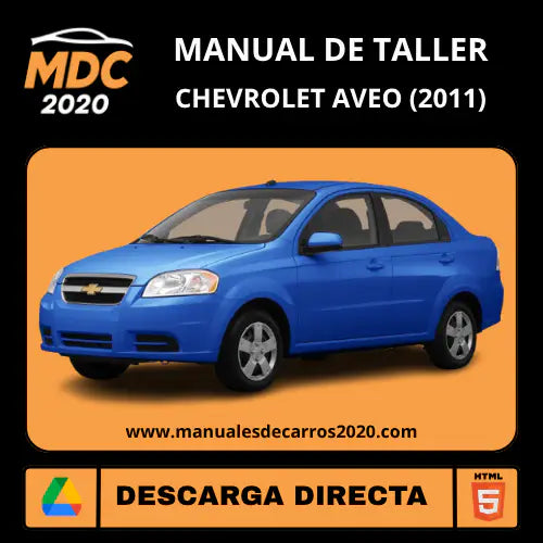 Manual Taller Chevrolet Aveo (2011) Español Interactivo