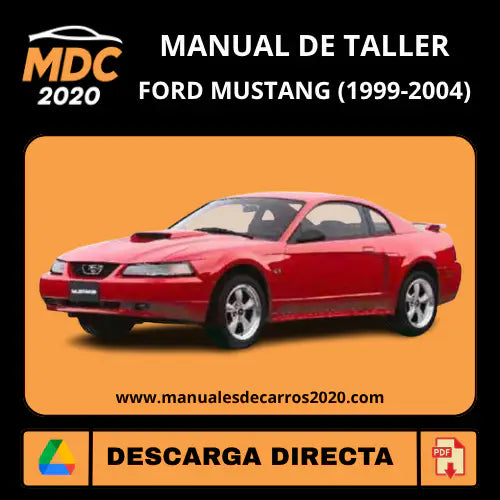 Manual de Taller y Diagramas Ford Mustang (1999-2004) PDF