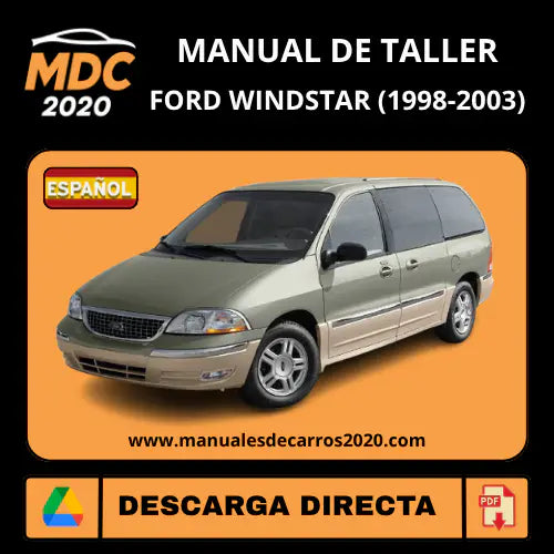 Manual de Taller y Servicio Ford Windstar 1998-2003 Español
