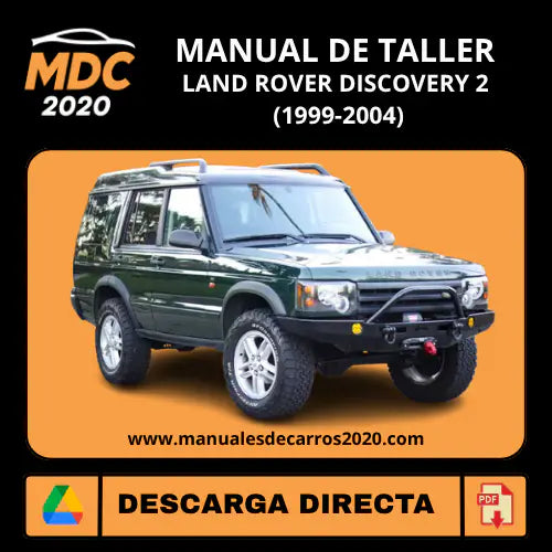 Manual Taller Land Rover Discovery 2 (1999-2004) PDF Oficial