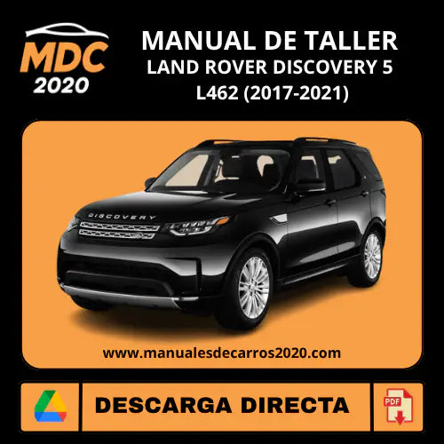 Manual Taller Land Rover Discovery 5 L462 (2017-2021) PDF