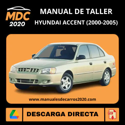 Manual de Servicio Hyundai Accent (2000-2005) PDF