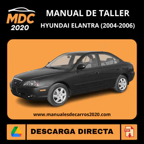 Manual Taller y Servicio Hyundai Elantra (2004-2006) PDF