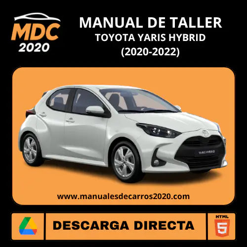 Manual de Reparación Toyota Yaris-Yaris Hibrido (2020-2022)
