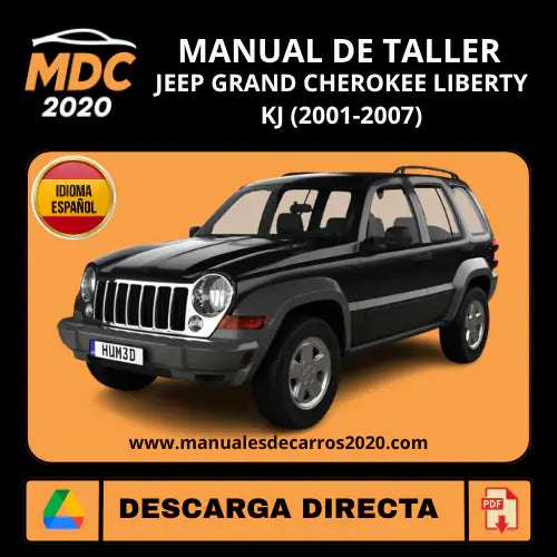 Manual de Taller Jeep Cherokee Liberty KJ 2001-2007 Español