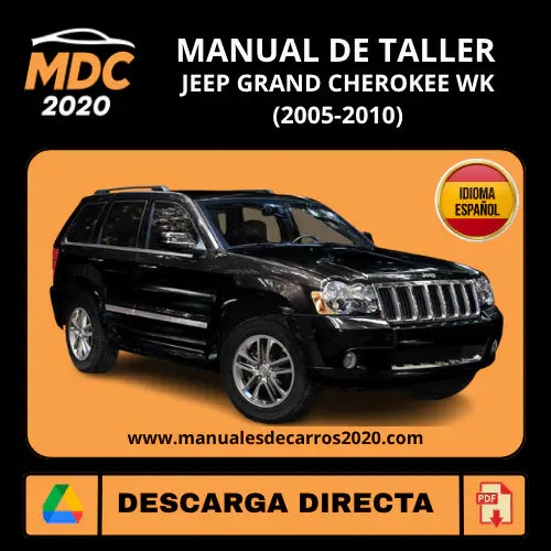 Manual Taller Jeep Grand Cherokee WK (2005-2010) Español PDF