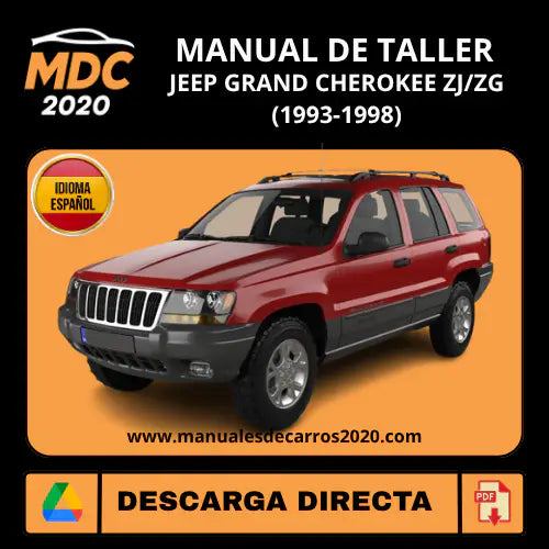 Manual de Taller Jeep Grand Cherokee ZJ-ZG 1993-1998 Español