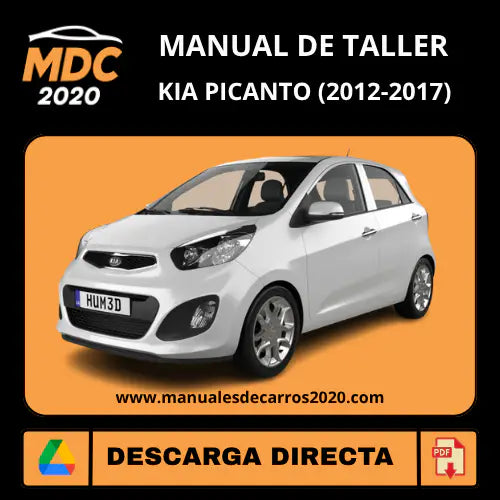Manual Taller y Diagramas Kia Picanto (2012-2017) PDF