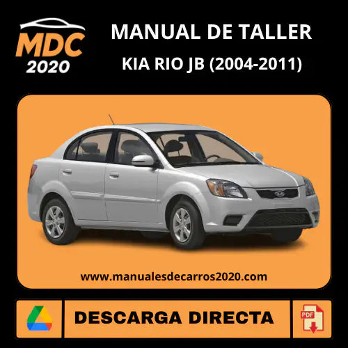 Manual de Taller y Diagramas Kia Rio JB (2004-2011) PDF