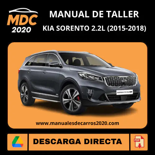 Manual de Reparación Kia Sorento UM 2.2L (2015-2018) PDF