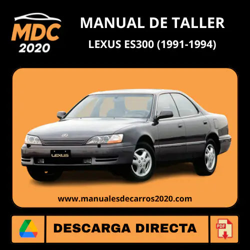 Manual de Taller y Servicio Lexus ES300 (1991-1994) PDF