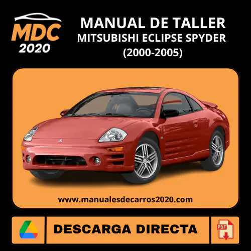 Manual de Taller Mitsubishi Eclipse Spyder (2000-2005) PDF