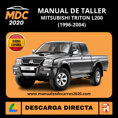 Manual de Taller Mitsubishi L200 Tritón (1996-2004) Español