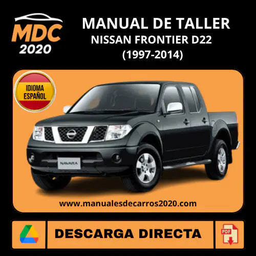 Manual Taller Nissan Navara D22 Frontier (1997-2014) Español