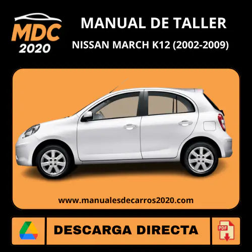 Manual de Taller Nissan March K12 (2002-2009) PDF