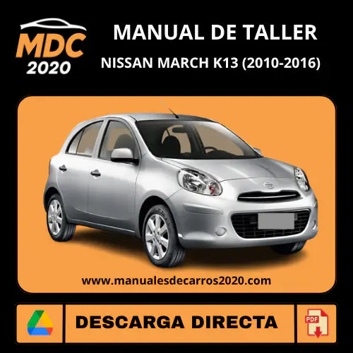 Manual de Taller Nissan March K13 (2010-2016) PDF