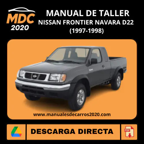 Manual de Taller Nissan Frontier D22 (1997-1998) PDF