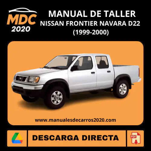 Manual de Taller Nissan Frontier D22 (1999-2000) PDF