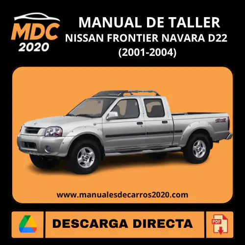 Manual de Taller Nissan Frontier Navara D22 (2001-2004) PDF