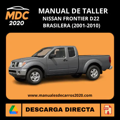 Manual Taller Nissan Navara Frontier D22 2.8L PDF