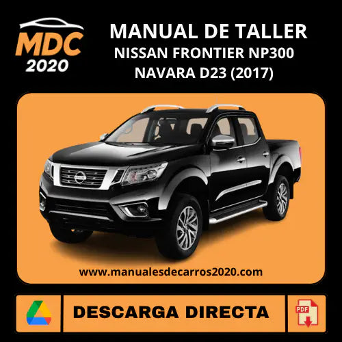 Manual de Reparación Nissan Navara D23 Frontier NP300 2017