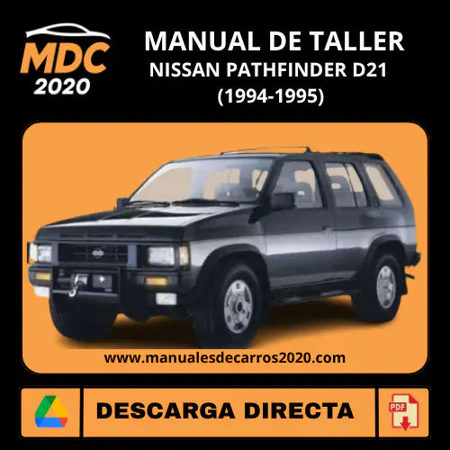 Manual de Taller Nissan Pathfinder D21 (1994-1995) PDF