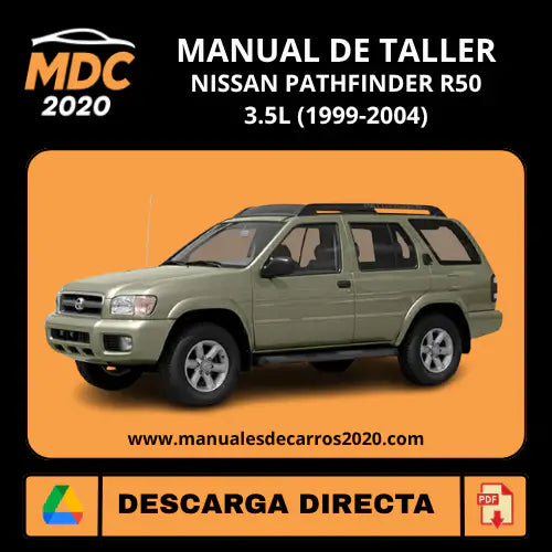 Manual de Taller Nissan Pathfinder R50 3.5L (1999-2004) PDF