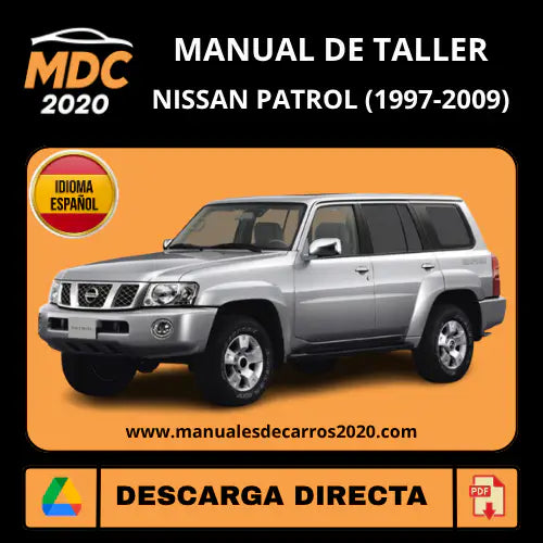 Manual de Taller Nissan Patrol GR Y61 1997-2009 Español PDF