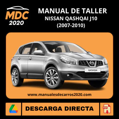 Manual de Taller Nissan Qashqai J10 (2007-2010) PDF