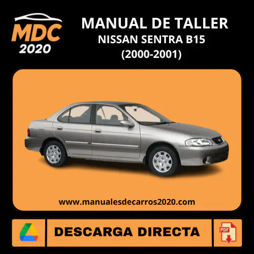 Manual de Taller Nissan Sentra B15 (2000-2001) PDF