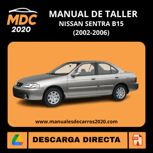 Manual de Taller Nissan Sentra B15 (2002-2006) PDF