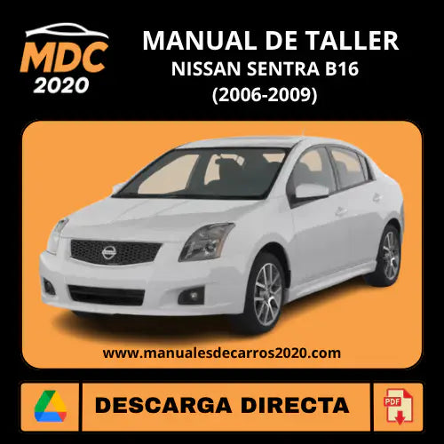 Manual de Taller Nissan Sentra B16 (2006-2009) PDF