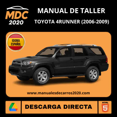 Manual de Taller Toyota 4Runner (2006-2009) Español
