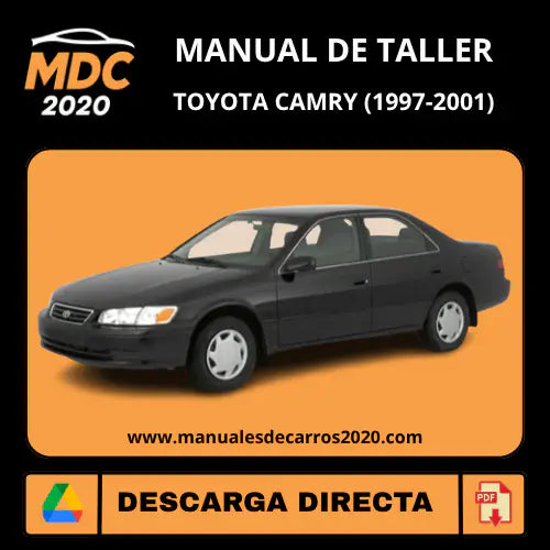 Manual de Taller y Servicio Toyota Camry (1997-2001) PDF