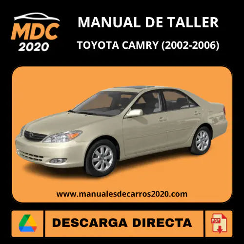 Manual de Taller y Reparación Toyota Camry (2002-2006) PDF