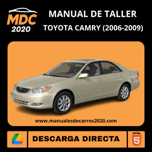 Manual de Taller y Servicio Toyota Camry ACV40 (2006-2009)