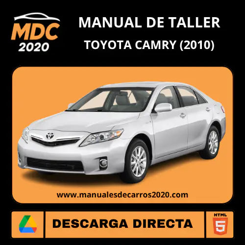 Manual de Taller y Reparación Toyota Camry ACV40 (2010)