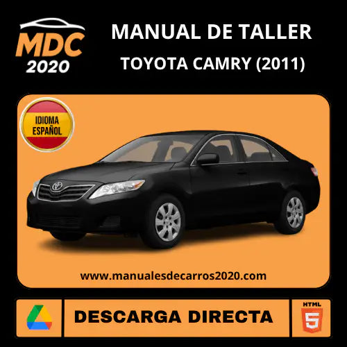 Manual de Taller y Servicio Toyota Camry ASV50 2011 Español