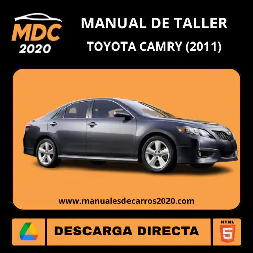 Manual de Reparación Interactivo Toyota Camry ASV50 (2011)