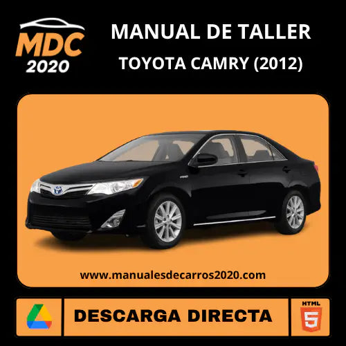 Manual Taller Oficial Interactivo Toyota Camry ASV50 (2012)