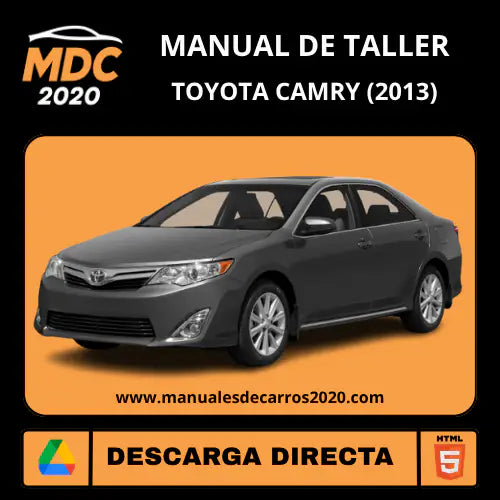 Manual de Reparación Toyota Camry AVV50 (2013)