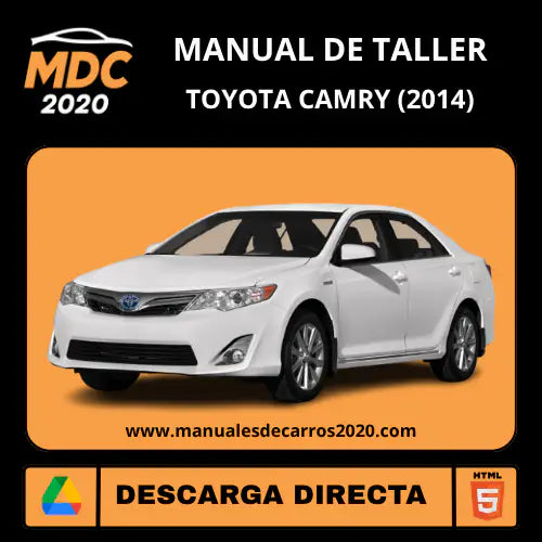 Manual de Servicio Interactivo Toyota Camry AVV50 (2014)
