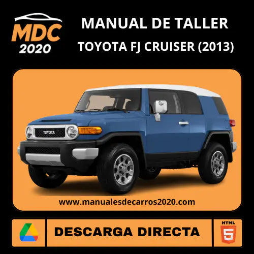 Manual de Taller y Diagramas Toyota FJ Cruiser (2013)